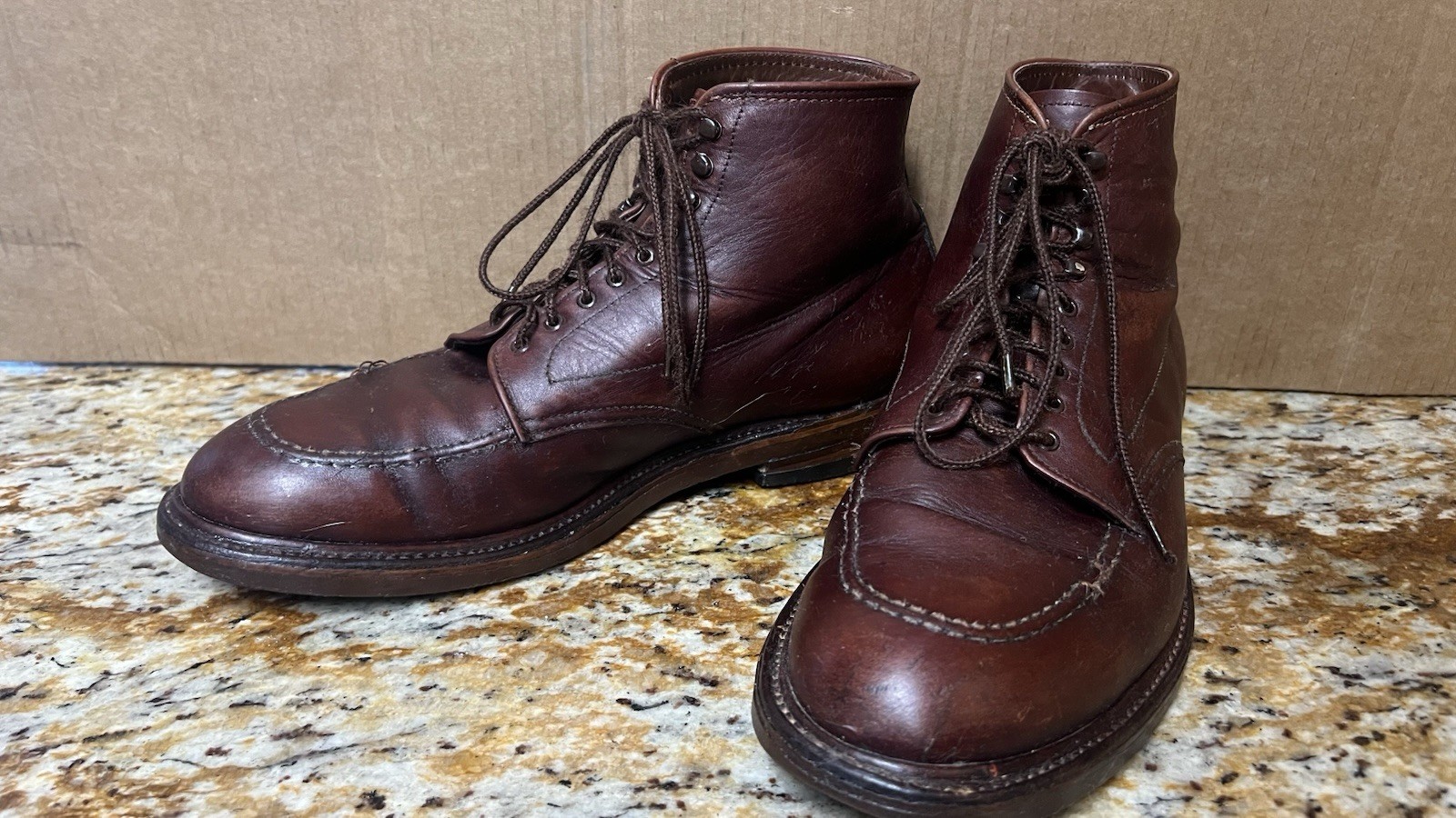 Alden 405 Brown Workboot Calf Indy Boot