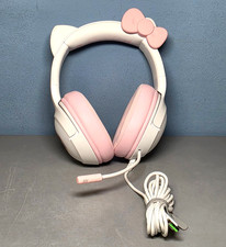 Razer Kraken Kitty V2 Wired USB A Gaming Headset-Hello Kitty Edition Preowned