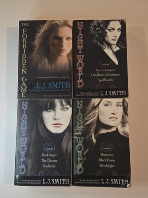 L.J. Smith Night World Complete 1-3 Set & The Forbidden Game Omnibus YA Book Lot