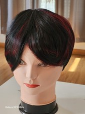 Short Pixie Wig For Black Women,short WigsWith Bangs Brown Layered With Clueless