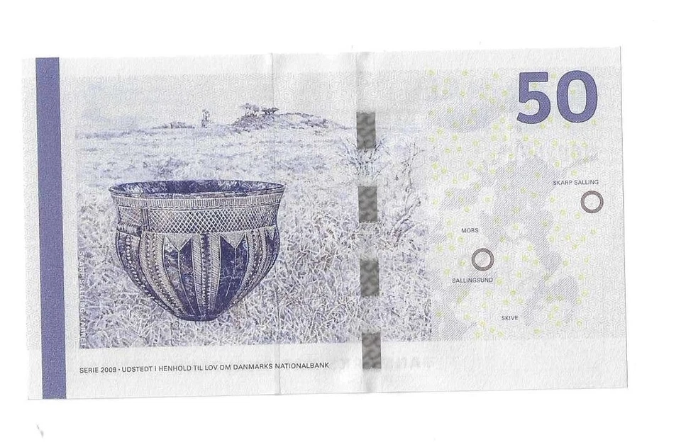 Denmark Banknote 50 Kroner Year 2009 in XF condition - Image 2 of 2