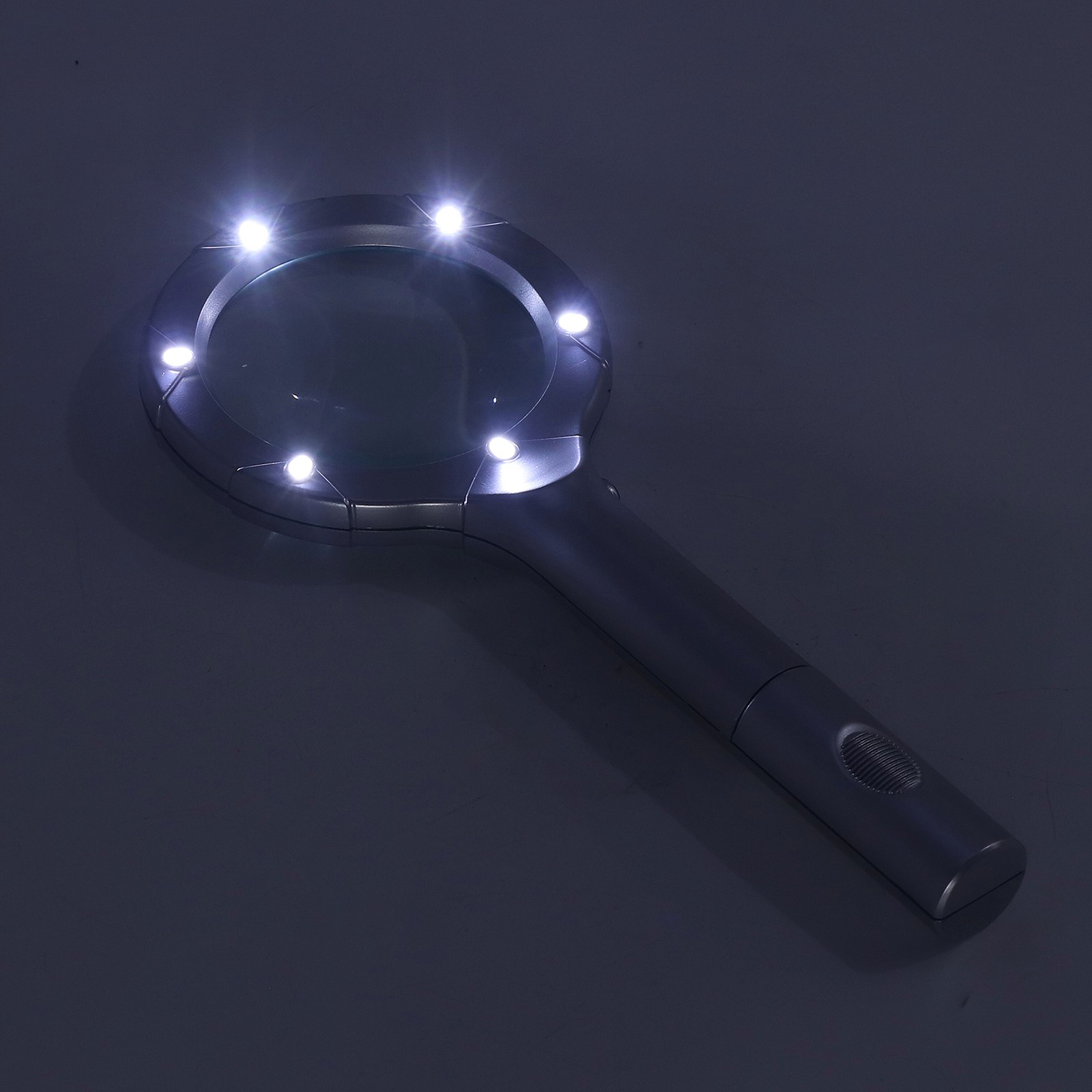 Handheld Magnifying Glass Illuminated Magnifying Glass 4X Optical Illuminated