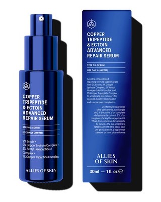 Allies of Skin Copper Tripeptide  Ectoin Advanced Repair Face Serum | Hydrati...