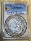 1902-S $1, Morgan Silver Dollar, PCGS, XF Details (Scratch), Album coin