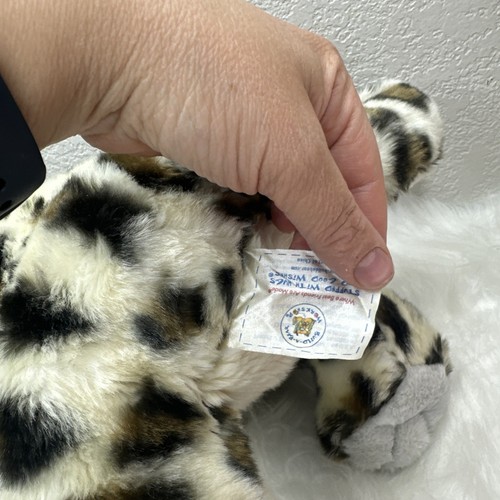 Build a Bear Leopard Cheetah Plush Stuffed Animal World Wildlife Fund WWF - Picture 6 of 6
