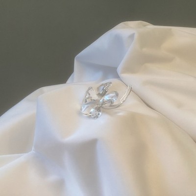 Swarovski Crystal Four Leaf Clover  212101 - No Box Gorgeous, No Chips Or Cracks