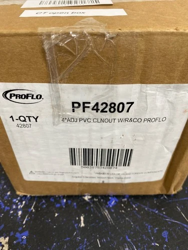 PROFLO PF42807 5-3/4" Brass Cover with 4" Cleanout - N/A - Picture 3 of 3