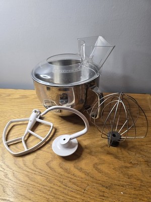KITCHENAID 6 Qt Stainless Steel Mixing Bowl for Lift Stand Mixer &  Attachments