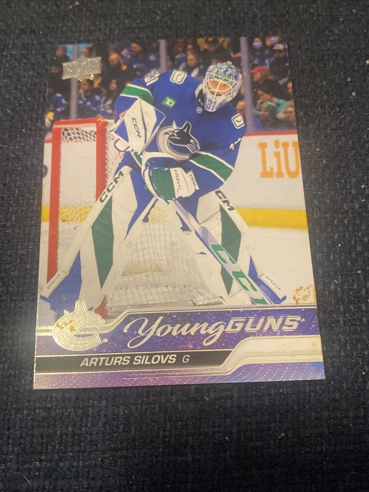 2023-24 Upper Deck Series 2 - Young Guns Arturs Silovs #485 (RC)