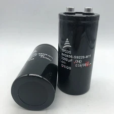1PCS EPCOS inverter aluminum electrolytic capacitor B43456-S9228-M11 400V 2200UF