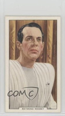 1939 Gallaher My Favourite Part Tobacco Raymond Massey #7 xz4