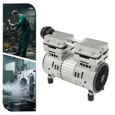 750W &ouml;lfreier Luftkompressorkopf Fl&uuml;ster Kompressor Silent Druckluft 1400U/min