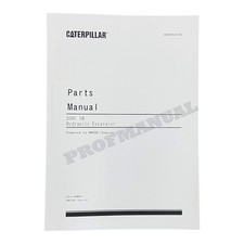 Caterpillar Cat 308C SR Hydraulic Excavator Parts Catalog Manual ser CRW01200