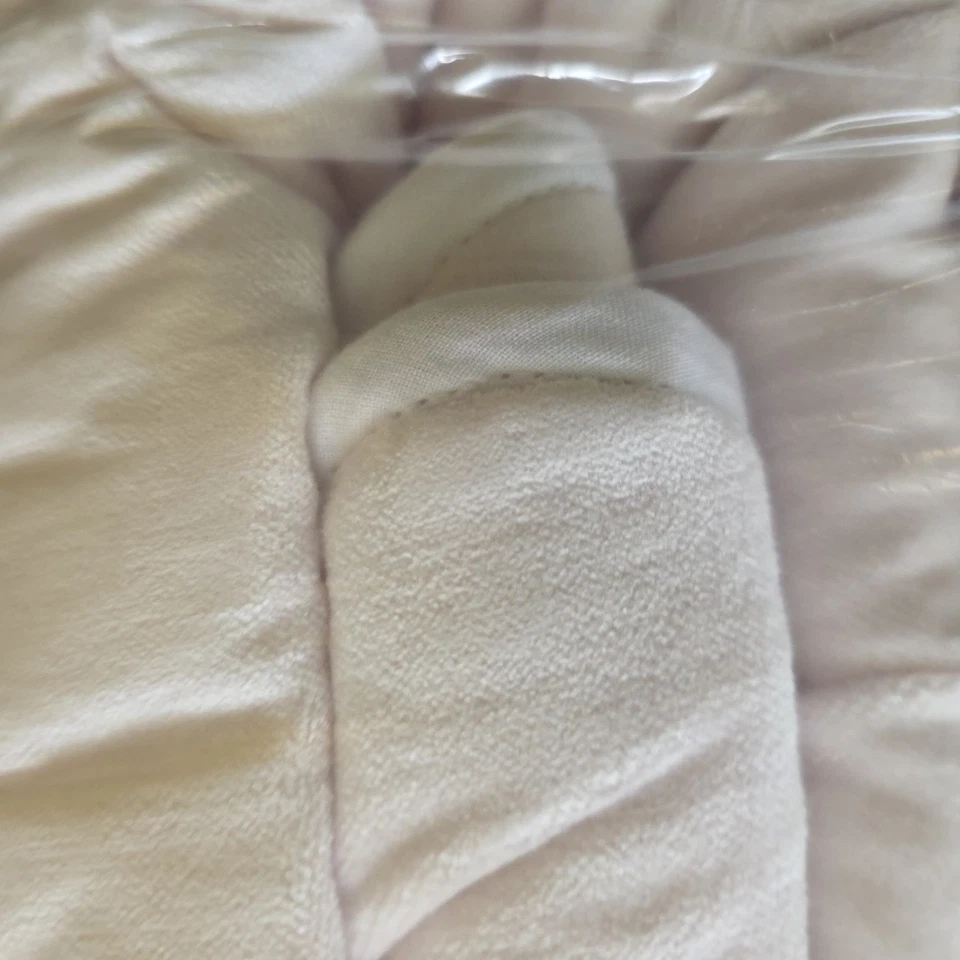 Pottery Barn Teen Sweet Velvet Scallop Twin Quilt  Blush - Image 2 of 4