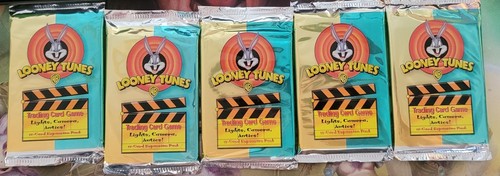 2000 Wizards of the Coast Looney Tunes TCG/CCG 5x booster packs *sealed*