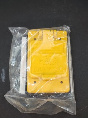 KUSSMAUL Weatherproof Yellow Auto Eject COVER & Gasket