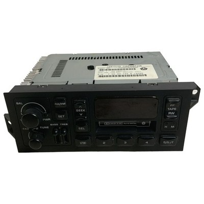 96-00 Plymouth Breeze Audio & Visual Equip Radio P04858558AD AM/FM/Cass 638-956A
