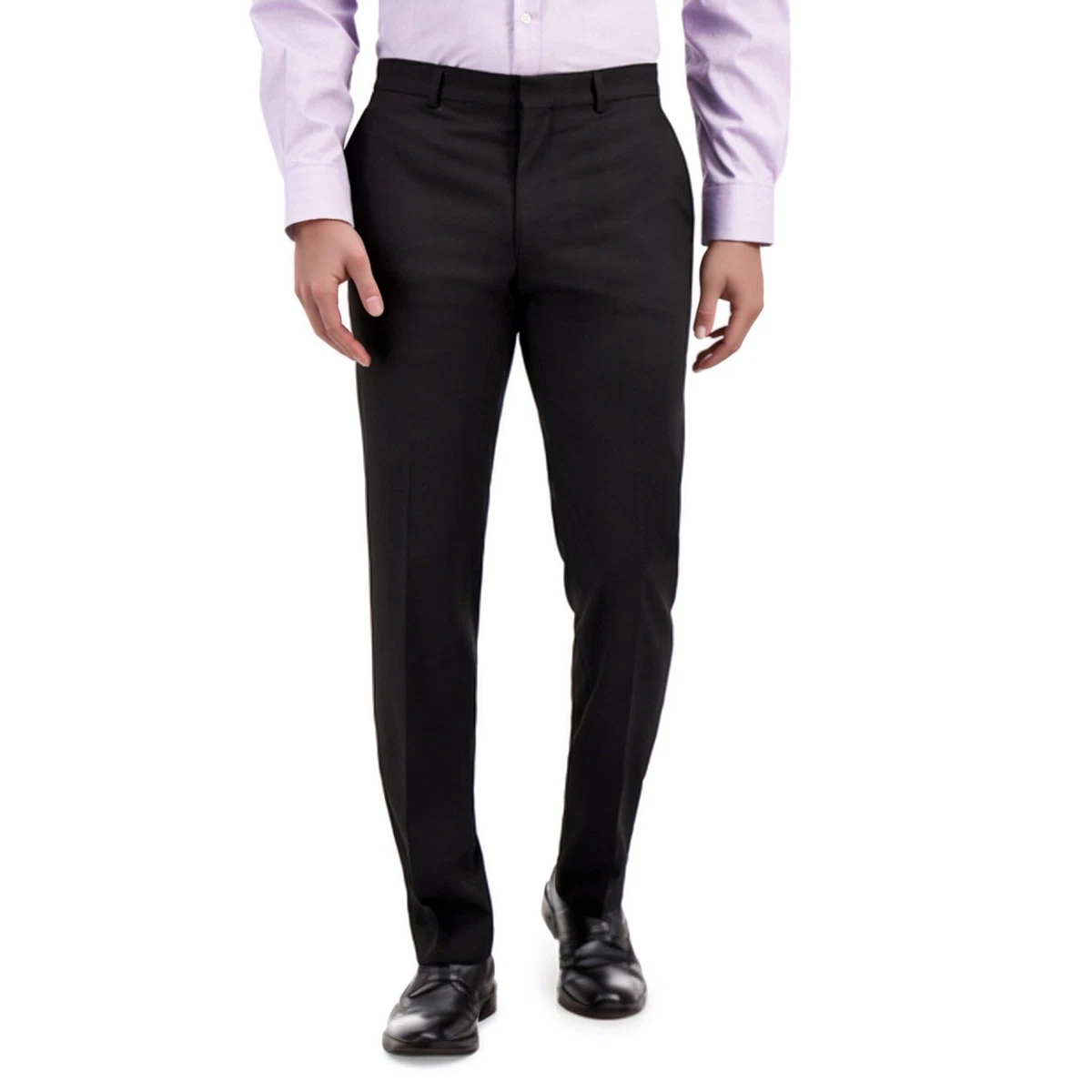 Kenneth Cole REACTION Slim-Fit Stretch Dress Pants in Gray | Stylemi