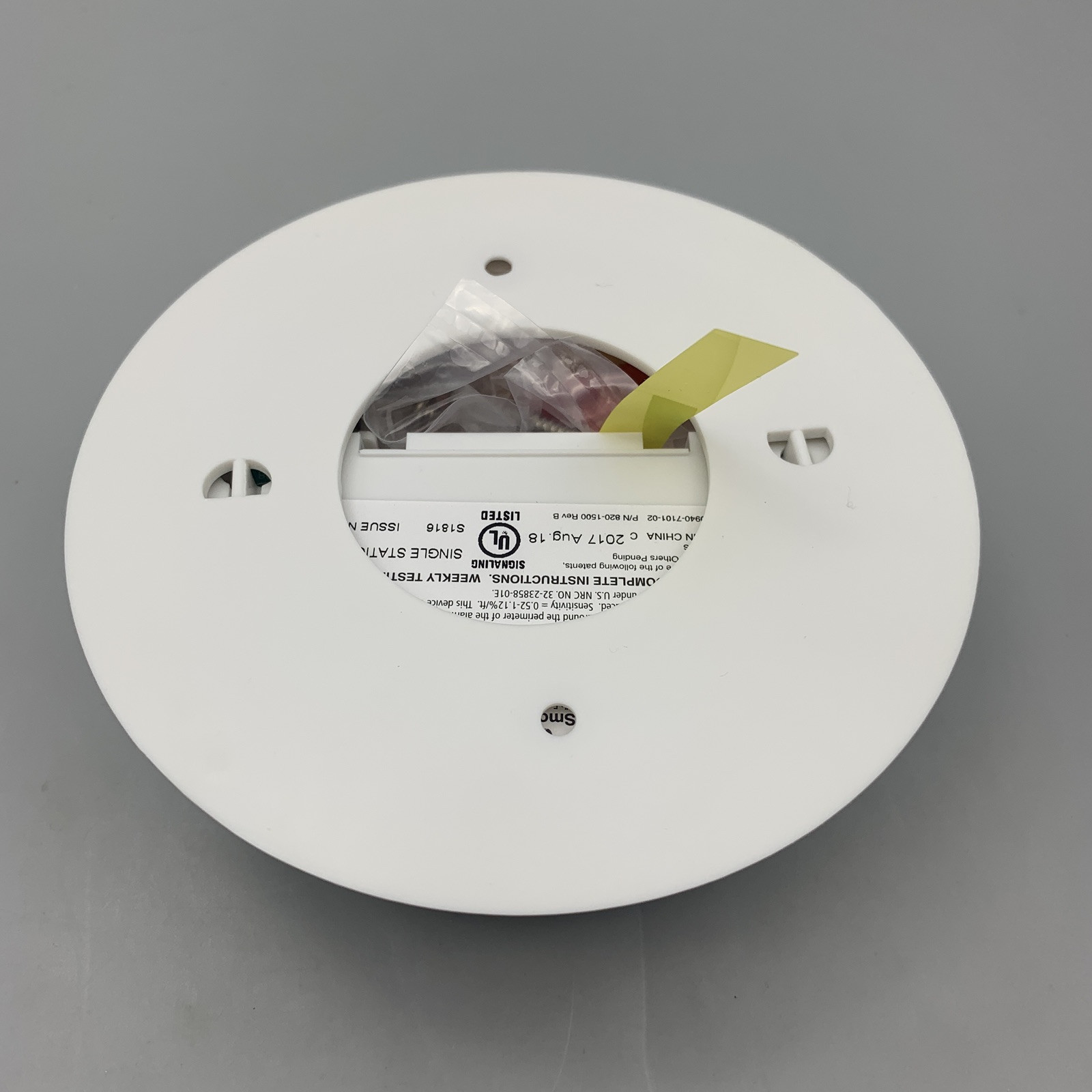 KIDDE Fire Sentry Smoke Alarm Micro Profile i9040E Battery Operated Open Box