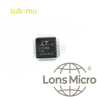 LTC7810ILXE SMD QFP-48 two-phase synchronous step-down DC/DC controller #sub/95
