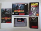 Mortal Kombat II 2 SNES CIB Complete Box Manual Poster Inserts Super Nintendo