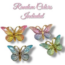 12 PCS Butterfly Push Pins Thumb Tacks Pushpins Decorative Thumbtacks ThumbNa...