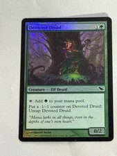 MTG FOIL Devoted Druid Shadowmoor Magic the Gathering