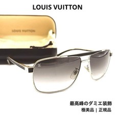 Louis Vuitton Z0548U Damier Graphite Attitude Silver Frame Sunglasses Men 60mm