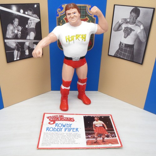 Rowdy Roddy Piper Vintage 1984 LJN WWF Wrestling S...