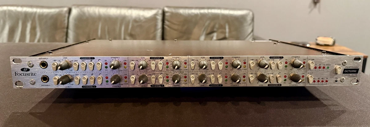 8 Channel Pro Audio Microphone Preamps Strips for sale | eBay
