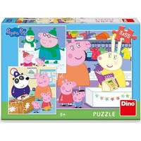 Dino Puzzle Peppa Pig 3X55 Teile