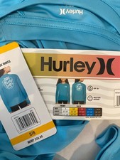 Hurley Youth Long Sleeve UPF Swim Top Size 5/6