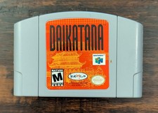 John Romero's Daikatana Nintendo 64 N64 Cartridge Only Working Blockbuster Copy