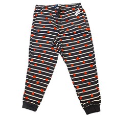 NWT Old Navy Hearts  Stripes Men  s Pajama Pants Flannel Jogger Lounge XL Fast 