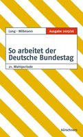 So Arbeitet Der Deutsche Bundestag Ausgabe 2025/2026 Ruth Lang (U. A.) Buch 2025