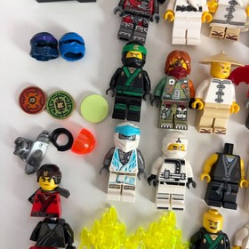 Lego Ninjago Minifigures Sensei Wu Zane Lloyd Garmadon Kai Ronin Cole Jay Ghosts