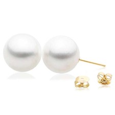 11 mm Pacific Pearls® Australian South Sea Pearl Earrings Vintage Pearl Earrings