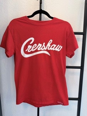 Crenshaw T-Shirt Red/White Women s Small   Nipsey Hussle / The Marathon Clothing