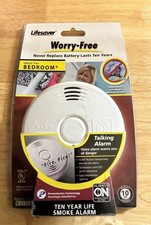 Kidde P3010B Talking Smoke Alarm Photoelectric 10-Year Battery