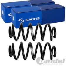 2X SACHS FAHRWERKSFEDERN HINTEN PASSEND FÜR SMART FORFOUR LINKS+RECHTS