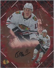 2025-26 Fanatics Emanate Rookie Auto Red /5 Oliver Moore Rookie Auto 4/5 Chicago