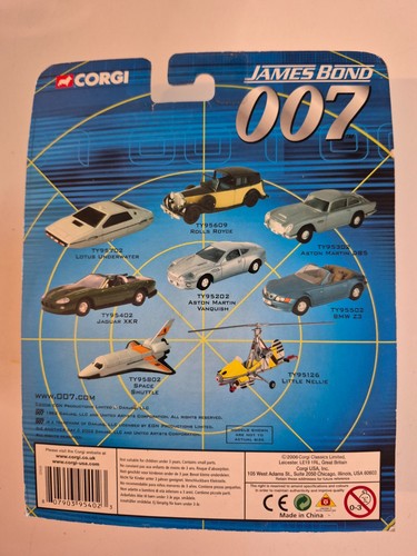 Corgi James Bond 007 Jaguar XKR Die Another Day NEW TY95402 Retired - Picture 3 of 3