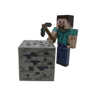 Mojang Minecraft Overworld Steve Jazwares Series 1 Action Figure