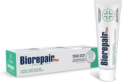 Biorepair Total Protection Daily Toothpaste - 2.54 Fluid Ounces (75ml) Tubes (Pa