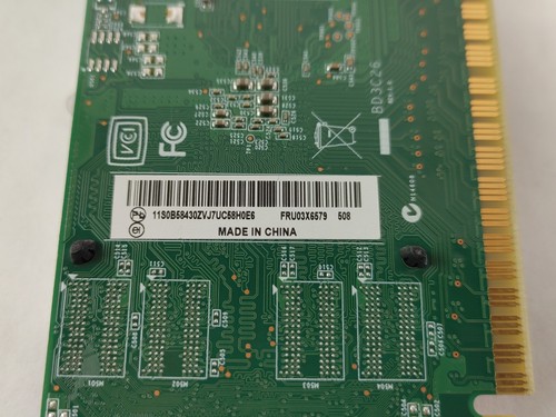 Lot of 2 Lenovo Nvidia Geforce 605 1 GB DDR3 SDRAM PCI Express x16 Video Card - Picture 6 of 6