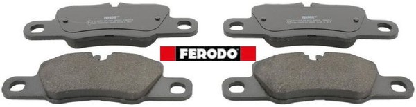 Ferodo FDB4713 Bremsbelagsatz FüR Scheibenbremse Bremsbelagsatz FüR Porsche-image