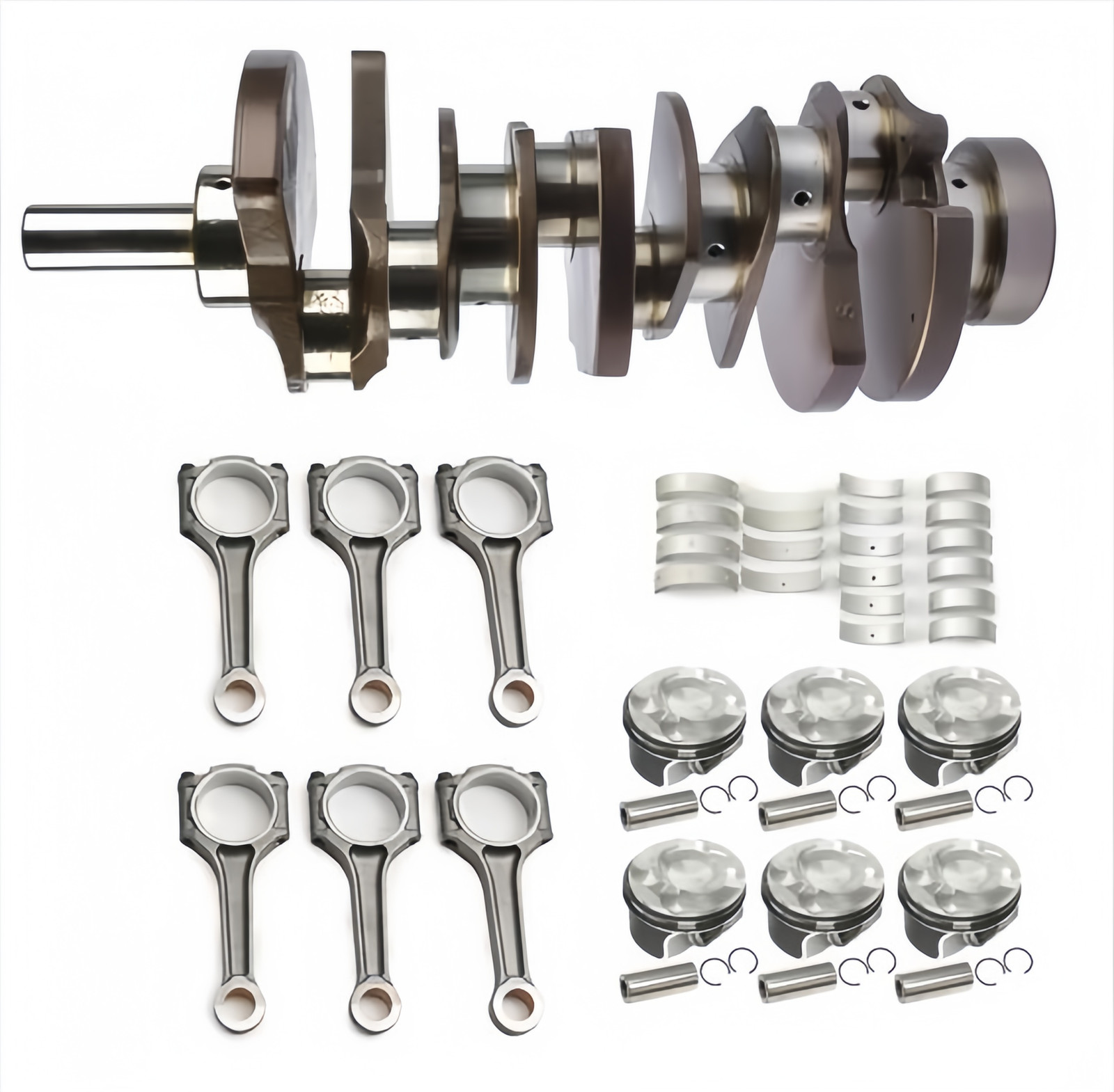 Engine Rebuild Kit Crankshaft Bearings Piston Kit For Maserati Levante 3.0L V6