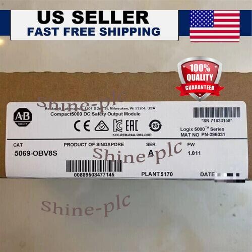 New Sealed AB 5069-OBV8S SER A Compact 5000 DC Safety Output Module | eBay
