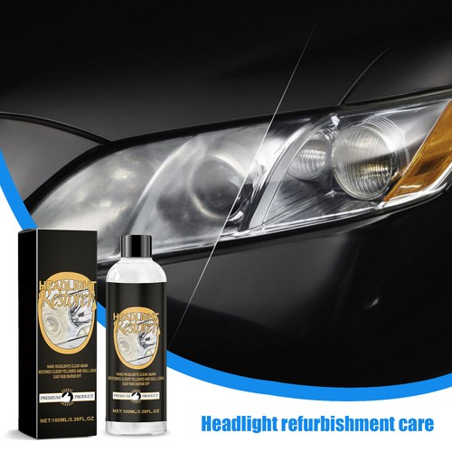 Headlight Restoration Kit Headlamp Polishing Set Refurbishment Coating LongLasti - Foto 5 di 12