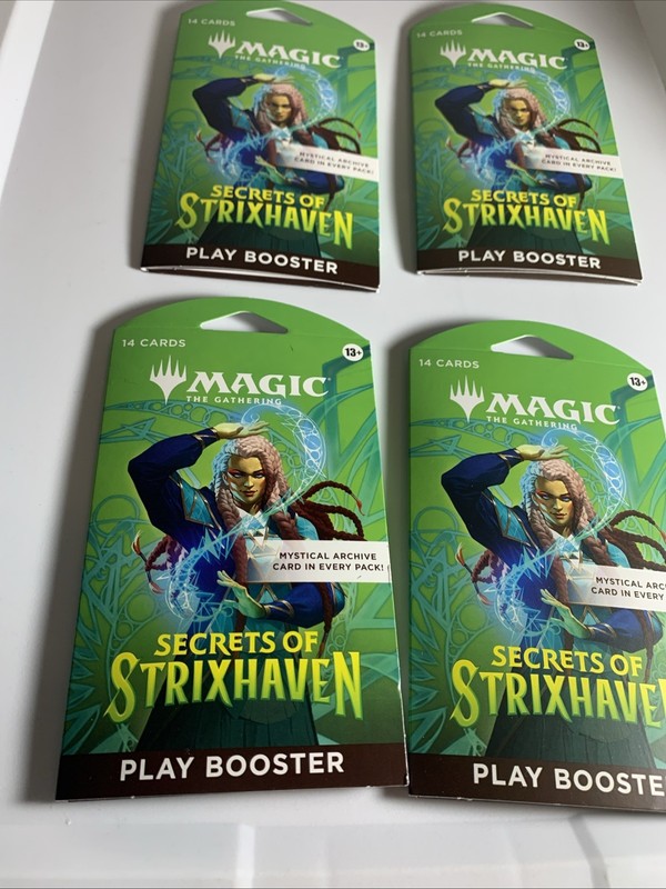 Magic The Gathering Secret Strixhaven Booster Pack:Times Four